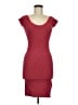 Bebe Argyle Red Cocktail Dress Size Med - Lg - photo 1