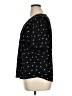 Adrianna Papell Polka Dots Black Short Sleeve Blouse Size XL - photo 5