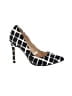 Adam Lippes for Target Checkered-gingham Black Heels Size 7 - photo 1