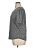 Adrianna Papell Houndstooth Gray Short Sleeve Top Size XL - photo 5