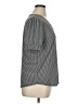 Adrianna Papell Houndstooth Gray Short Sleeve Top Size XL - photo 4