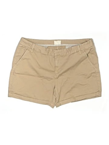 Caslon Khaki Shorts (view 1)
