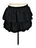 XXI 100% Silk Solid Black Silk Skirt Size M - photo 1
