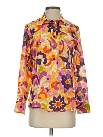 J.Crew Collection Long Sleeve Blouse (view 1)