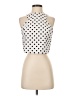 Leith 100% Polyester Ivory Sleeveless Blouse Size XS - photo 1