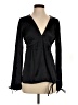 Tocca Black Long Sleeve Blouse Size 2 - photo 1