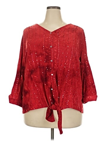 Coral Bay 3/4 Sleeve Blouse (view 1)