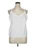 Walmart 100% Cotton White Sleeveless Blouse Size XL - photo 1