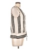 Drew Stripes Ivory Sleeveless Button-Down Shirt Size L - photo 4