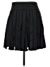 Bebe Solid Black Casual Skirt Size 4 - photo 1