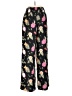 Cato 100% Polyester Tropical Black Casual Pants Size M - photo 2