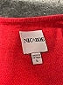 Nic + Zoe Red Pullover Sweater Size L - photo 7