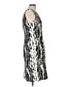 Kasper Graphic Ivory Cocktail Dress Size 12 - photo 4