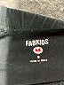 Fabkids Solid Black Casual Pants Size 8 - photo 3