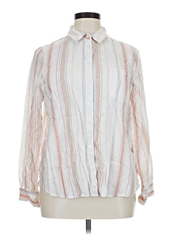 Caslon Long Sleeve Button-Down Shirt (view 1)