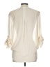 Very J 100% Polyester Ivory 3/4 Sleeve Blouse Size L - photo 2
