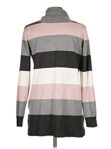 Cable & Gauge Turtleneck Sweater (view 2)