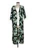 Rachel Zoe 100% Polyester Green Kimono One size - photo 1