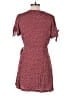Ann Taylor LOFT Polka Dots Burgundy Romper Size 10 - photo 2