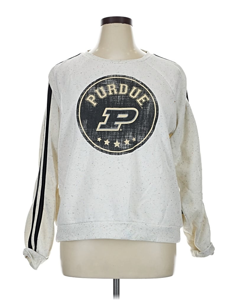 Pre-owned Colosseum Athletics Pullover Sweater In Silver