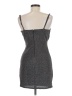 Trixxi Metallic Gray Cocktail Dress Size M - photo 2