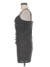 Trixxi Metallic Gray Cocktail Dress Size M - photo 5