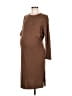 Old Navy Brown Casual Dress Size Med Maternity - photo 1