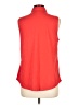 SONOMA life + style Red Sleeveless Button-Down Shirt Size L - photo 2