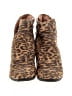 Weeboo Animal Print Brown Wedges Size 7 - photo 2