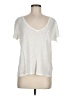 J.Crew 100% Linen Ivory Short Sleeve Top Size M - photo 1