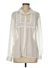 East5th Ivory Long Sleeve Blouse Size M - photo 1