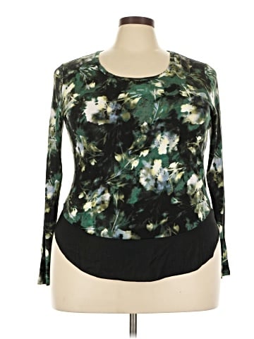 Simply Vera Vera Wang 3/4 Sleeve T-Shirt (view 1)