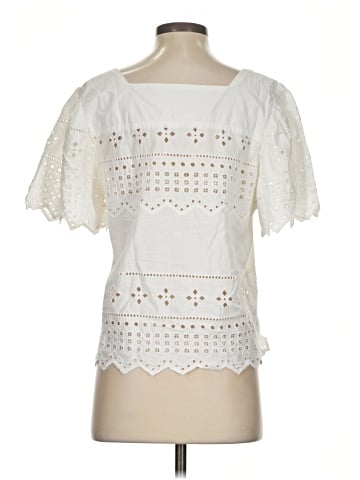 Nicole Miller Artelier Short Sleeve Blouse (view 2)