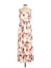 Lulus 100% Polyester Floral Pink Casual Dress Size L - photo 1