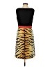 Etcetera Animal Print Brown Cocktail Dress Size 2 - photo 2