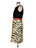 Etcetera Animal Print Brown Cocktail Dress Size 2 - photo 5