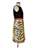 Etcetera Animal Print Brown Cocktail Dress Size 2 - photo 4