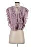 Tularosa Purple Sleeveless Blouse Size S - photo 2