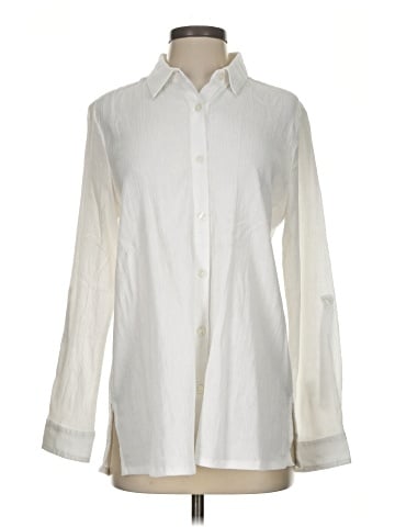 Appleseeds Long Sleeve Button-Down Shirt (view 1)