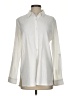 Appleseeds 100% Cotton Ivory Long Sleeve Button-Down Shirt Size S - photo 1