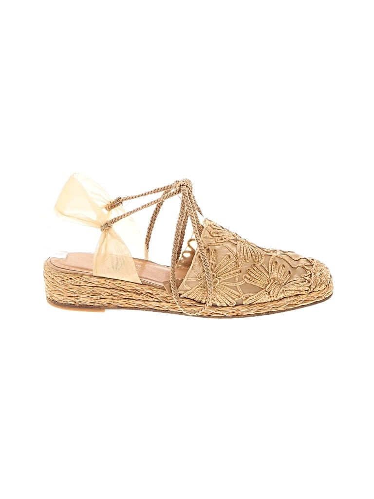 Pre-owned Stuart Weitzman Wedges In Tan