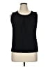Kasper Black Sleeveless Blouse Size XL - photo 1