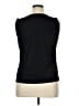 Kasper Black Sleeveless Blouse Size XL - photo 2