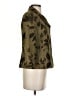 Le Suit 100% Polyester Floral Green Blazer Size 4 Petite - photo 4