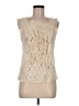 Adiva Ivory Sleeveless Blouse Size M - photo 1