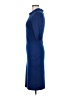 Unique Vintage Solid Blue Cocktail Dress Size M - photo 5