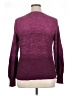 Gloria Vanderbilt Color Block Purple Pullover Sweater Size XL - photo 2