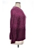 Gloria Vanderbilt Color Block Purple Pullover Sweater Size XL - photo 4