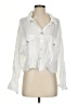 Unbranded 100% Linen White Long Sleeve Blouse Size S (estimated) - photo 1