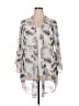 Meri Skye 100% Polyester Gray Kimono Size 2X - photo 1